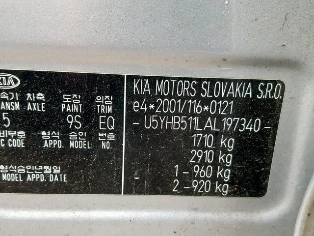 Продажа Kia Ceed 1.4 (109Hp) (G4FA) FWD MT по запчастям