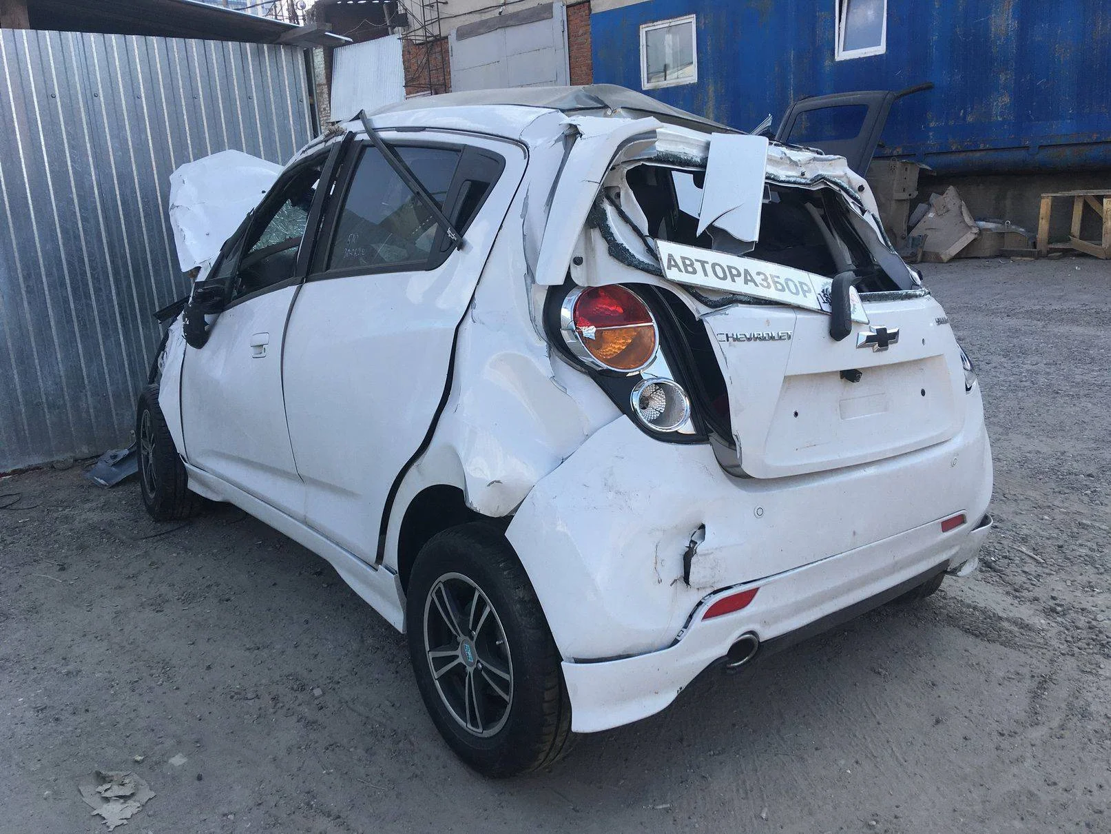 Продажа Chevrolet Spark 1.0 (68Hp) (B10D1) FWD AT по запчастям