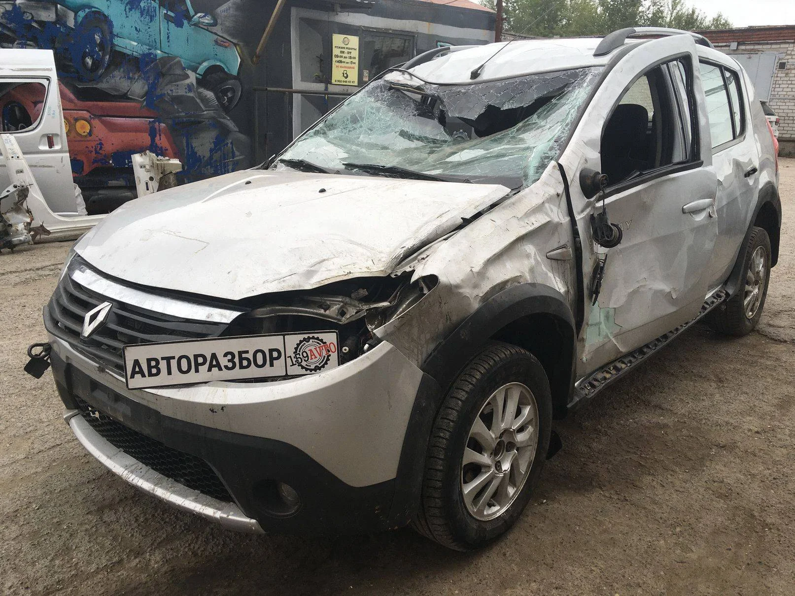 Продажа Renault Sandero Stepway 1.6 (84Hp) (K7M710) FWD MT по запчастям