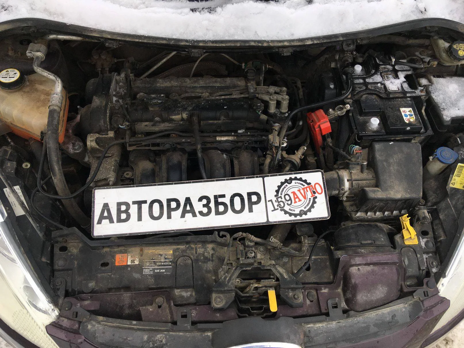 Продажа Ford Fiesta 1.6 (120Hp) (HXJB, HXJA) FWD MT по запчастям