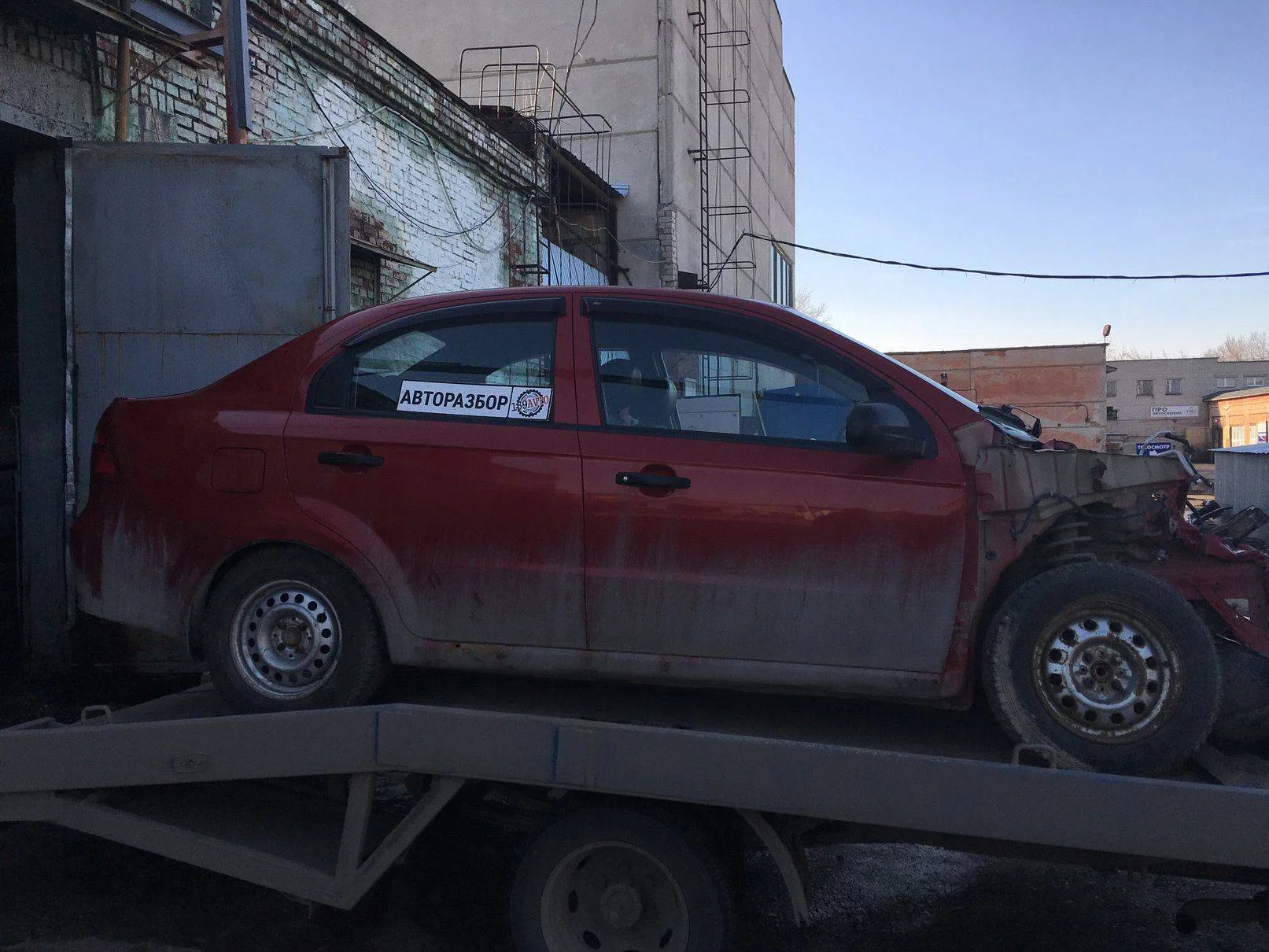 Продажа Chevrolet Aveo 1.2 (84Hp) (B12D1) FWD MT по запчастям