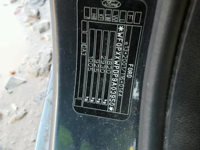 Продажа Ford Focus 1.6 (100Hp) (HWDB) FWD MT по запчастям