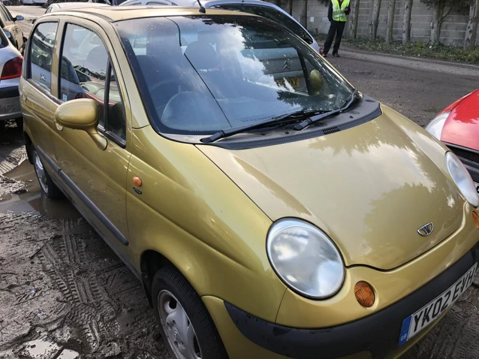 Продажа Daewoo Matiz 0.8 (51Hp) (F8CV) FWD MT по запчастям