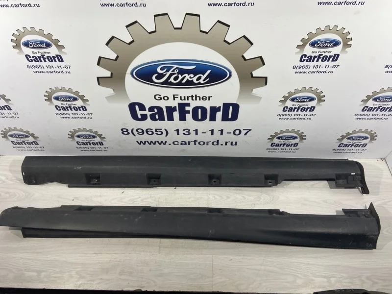 Накладка на порог (наружная) Ford Focus 3 (14-19)