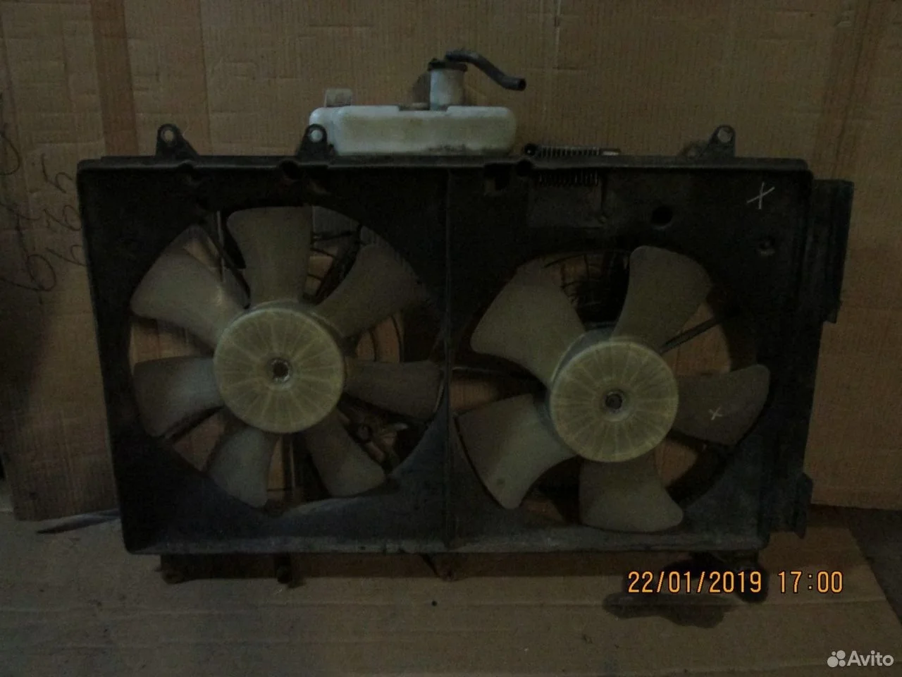 Диффузор с вентиляторами охлаждения мазда сх 7