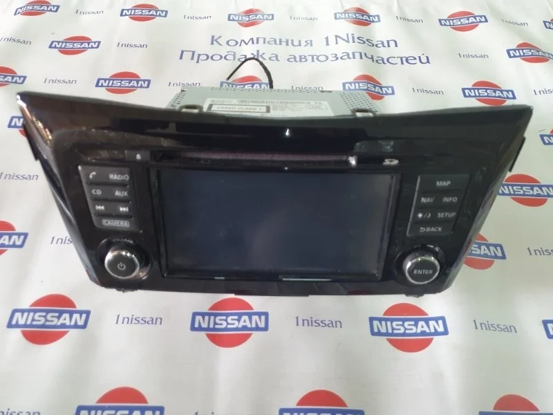 Магнитола Nissan Qashqai 2014 259154EL0A J11 HRA2, передняя