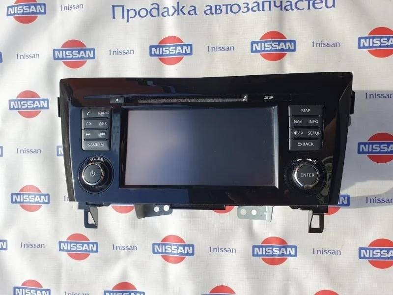 Магнитола Nissan Qashqai 2016 259154EM1A J11 R9M, передняя
