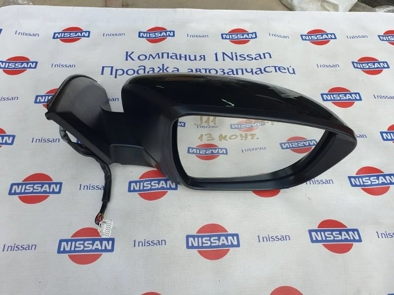 Зеркало заднего вида боковое Nissan Qashqai 2016 96301HV59A J11 R9M, переднее правое