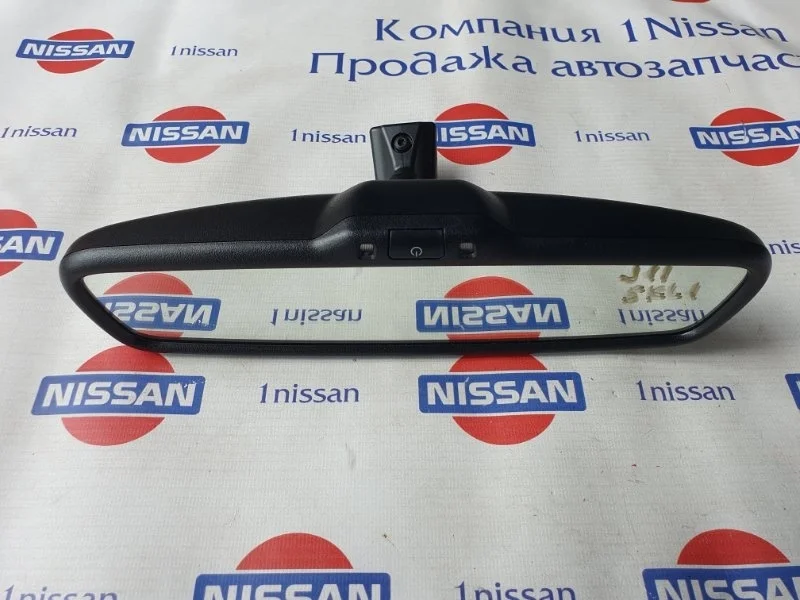 Зеркало заднего вида салонное Nissan Qashqai 2016 96321ZH30A J11 R9M, переднее