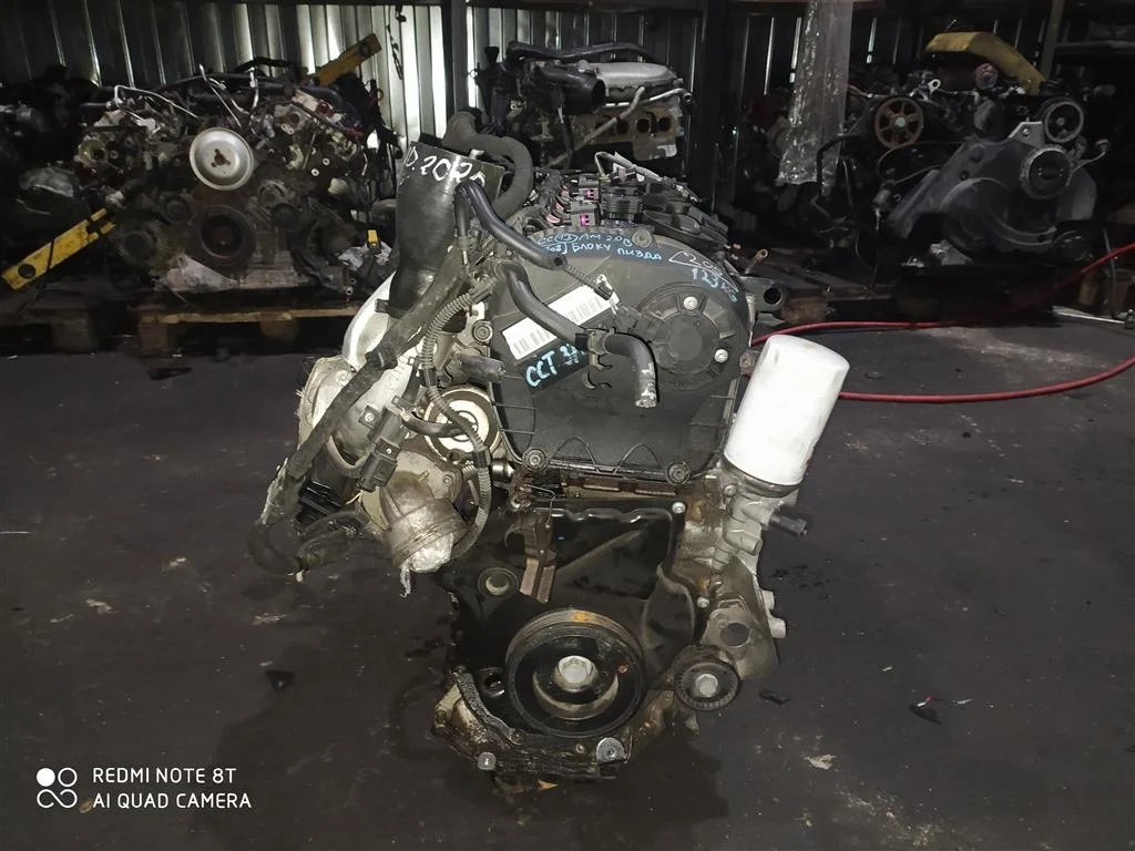 Двигатель с дефектом 2,0 CCT Tiguan Passat B6 CC