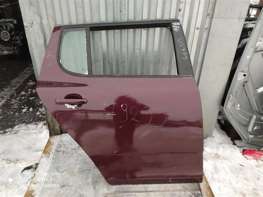 Дверь задняя правая Fabia 2 2007-2015 5J6833056