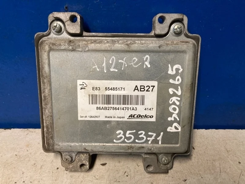 Блок управления двигателем, эбу Opel Astra J 2009-2016 12642927 1.2 A12XER