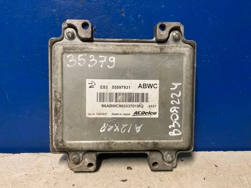 Блок управления двигателем, эбу Opel Corsa D 2010-2014 12642927 1.2 A12XER
