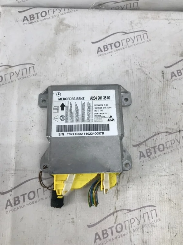 Блок управления airbag MB C 220 CDI 2011 W204 Рест