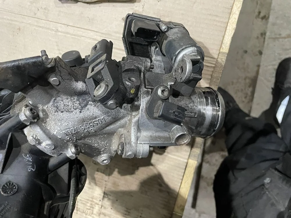 заслонка дроссельная land rover freelander 2 2.2