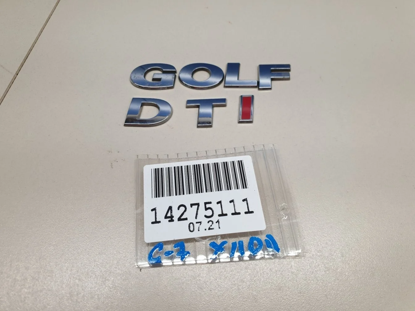 Эмблема двери багажника для Volkswagen Golf 7 2012-2020