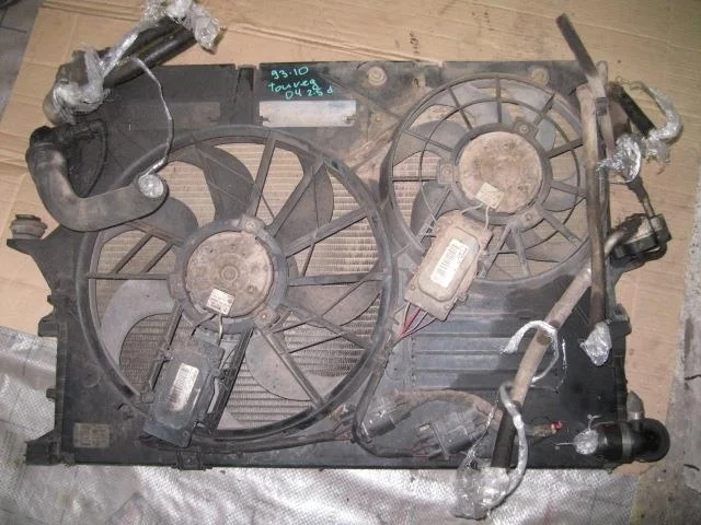Вентилятор радиатора VW Touareg 2002-2010