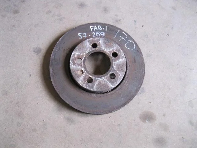 Диск тормозной передний вентилируемый Skoda Fabia 1999-2006