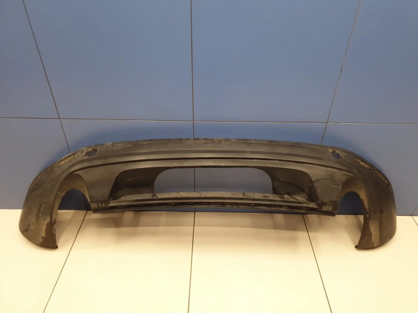 Юбка заднего бампера для Volkswagen Touareg 2010-2018