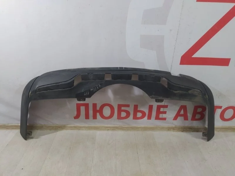 Юбка бампера задняя Mercedes Gl W166 2012-Нв