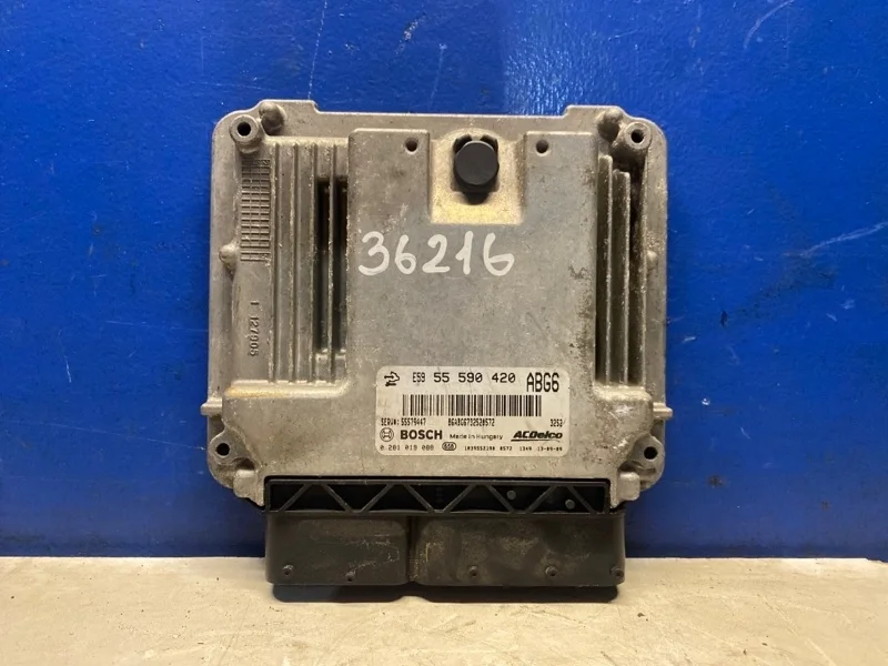 Блок управления двигателем, эбу Opel Astra J 2009-2016 55590420 2.0 A20DTH
