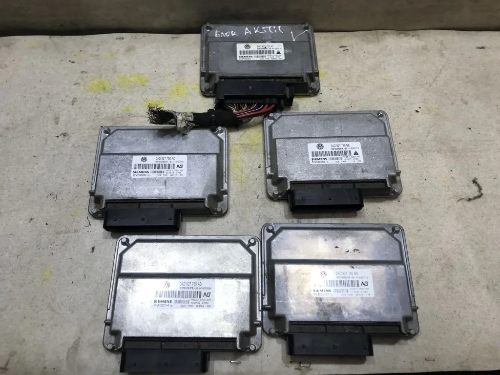 0AD927755AT Блок управления VW Touareg 1