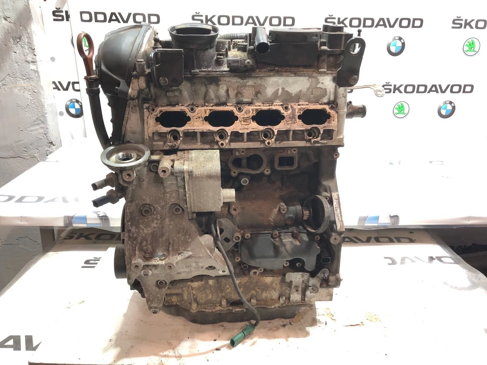 Двигатель Skoda Octavia Rs 2010 06H103021L A5 (1Z) 2.0 CCZA