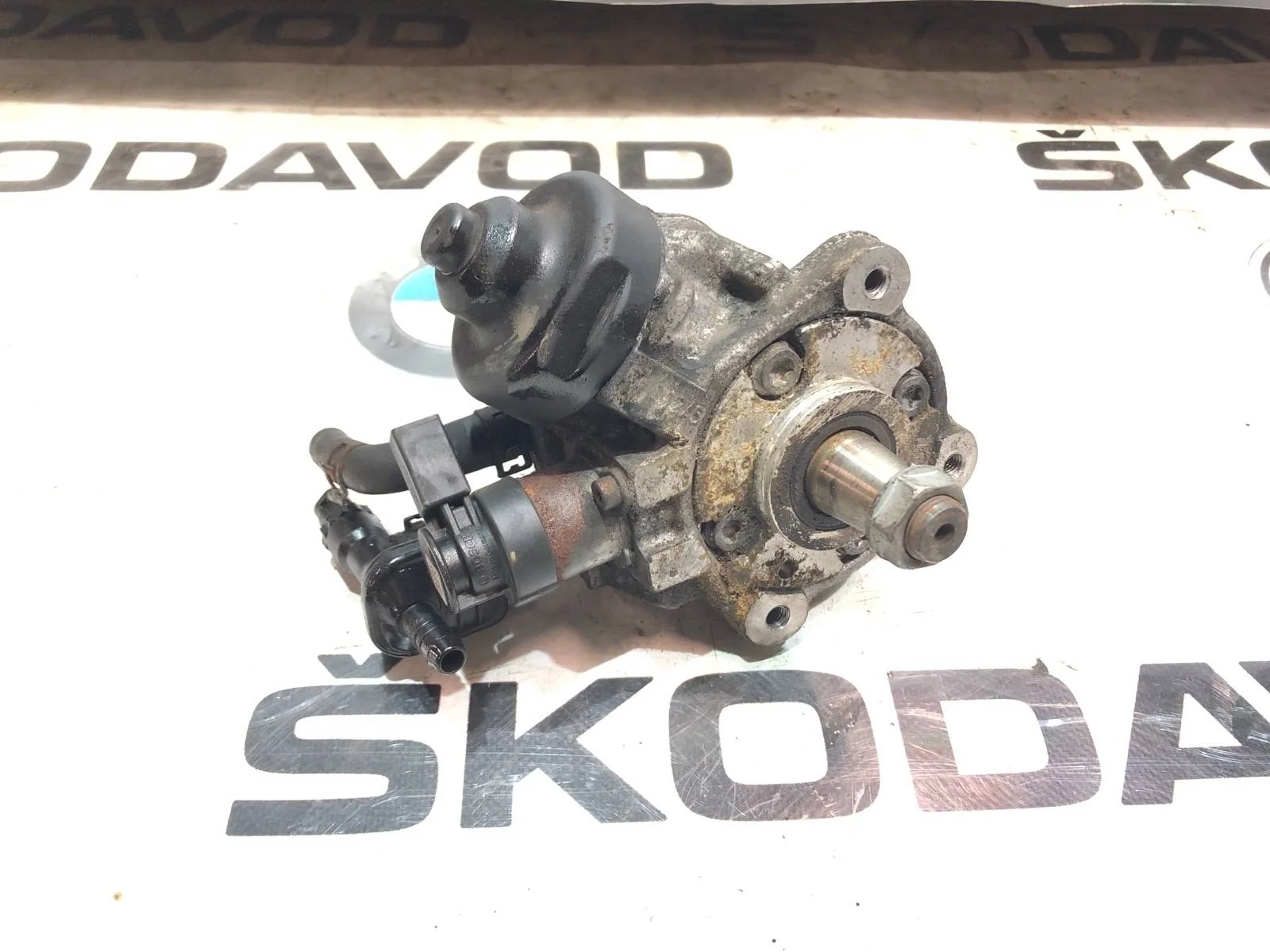 Топливный насос высокого давления (тнвд) Skoda Octavia Rs 2010 03L130755 A5 (1Z) 2.0 CEGA