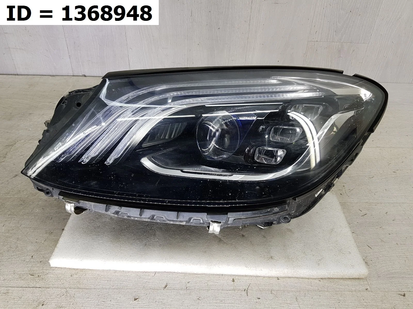 фара левая Mercedes Benz S CLASS 6, W222 C217 222 217 V222 Левый  A2229067703 2013-2021 (контрактная запчасть)