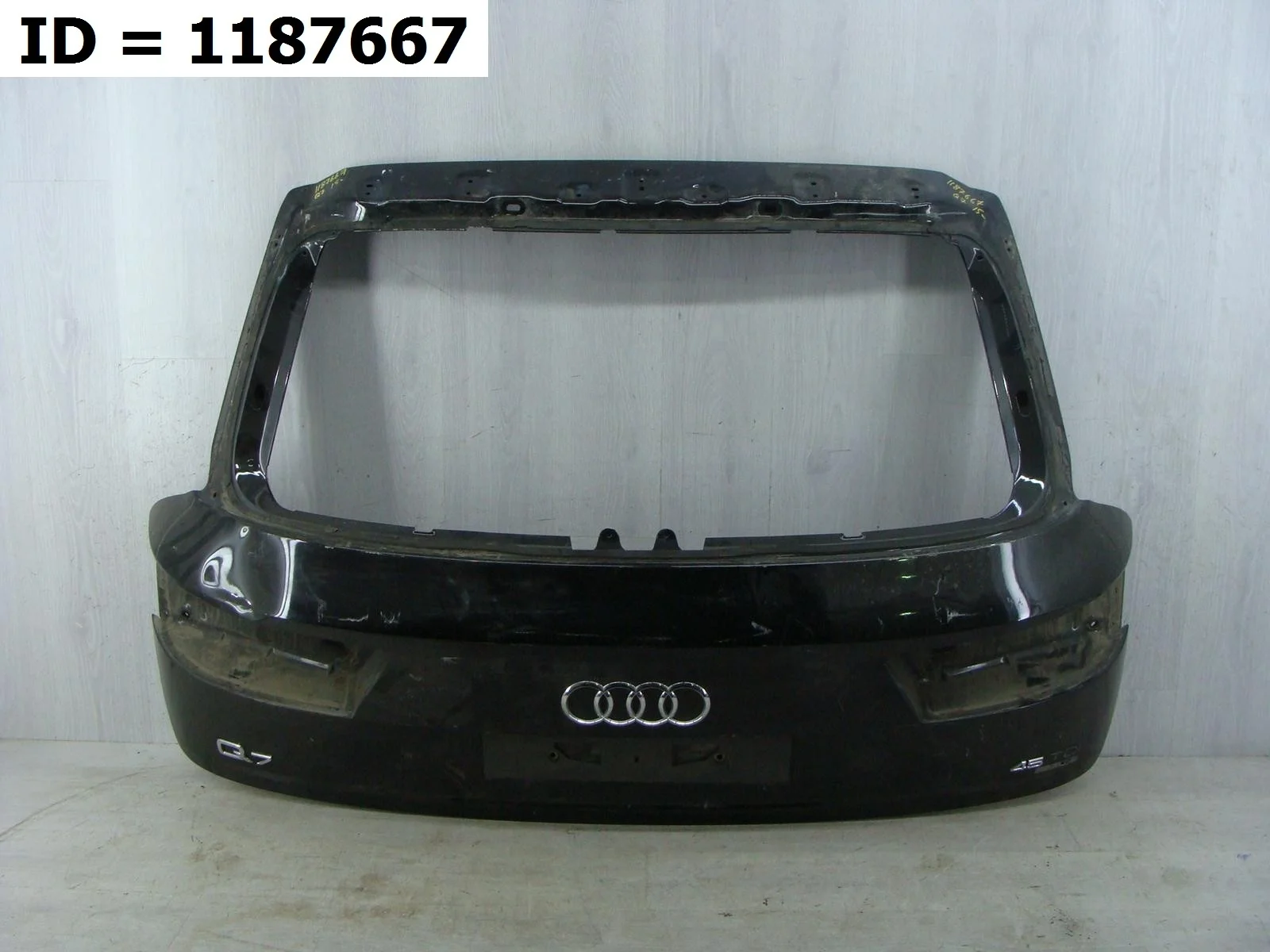 крышка багажника Audi Q7 2, 4M, 4MB  4M0827025D 2015-2024 (контрактная запчасть)