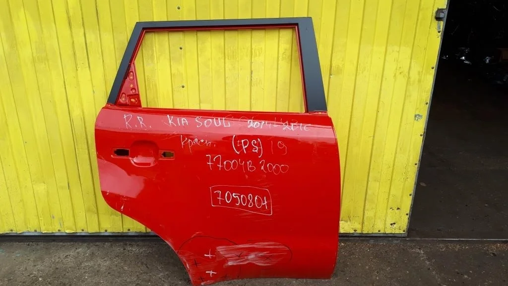 Дверь задняя правая KIA SOUL 2  PS  Задний Правый  77004B2000 2014-2019 (контрактная запчасть)