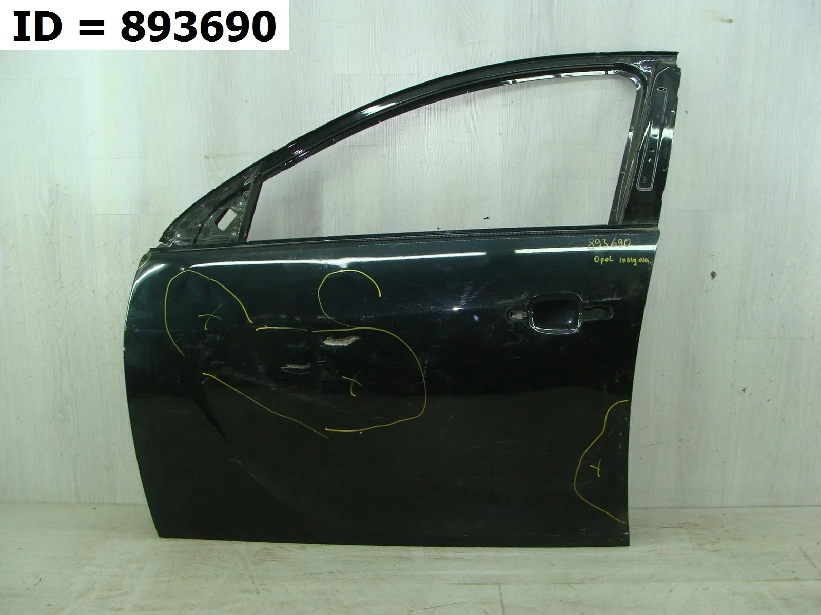 Дверь передняя левая Opel INSIGNIA 1, A 09 G09 Передний Левый  39062233 2008-2017 (контрактная запчасть)