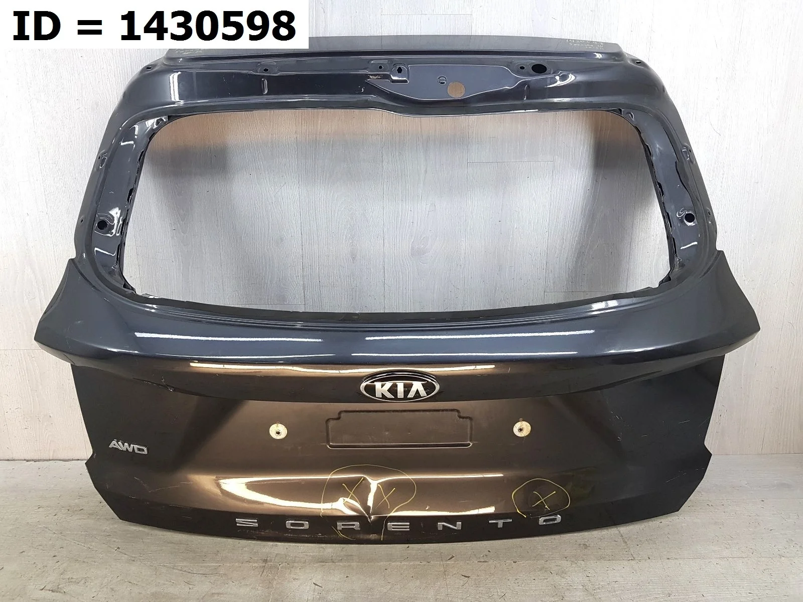 крышка багажника Kia SORENTO 4, MQ4  72800P2300 2020-2024 (контрактная запчасть)