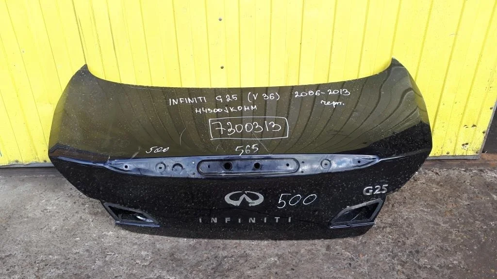 крышка багажника Infiniti G G37 G25 G35 Q40 4, V36  H4300JK0MM 2006-2014 (контрактная запчасть)