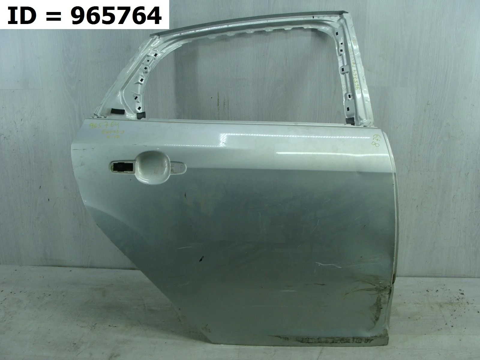 Дверь задняя правая Ford FOCUS 3, DYB MK3 BK BL BM CB8 Задний Правый  2172759 2010-2019 (контрактная запчасть)