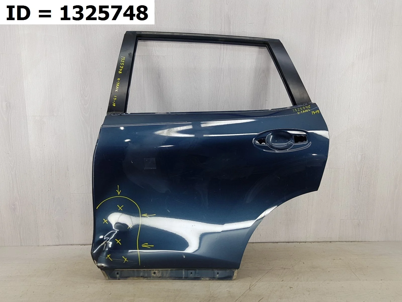 Дверь задняя левая Nissan X TRAIL 3, T32 Задний Левый  H210A4CMMA 2013-2022 (контрактная запчасть)