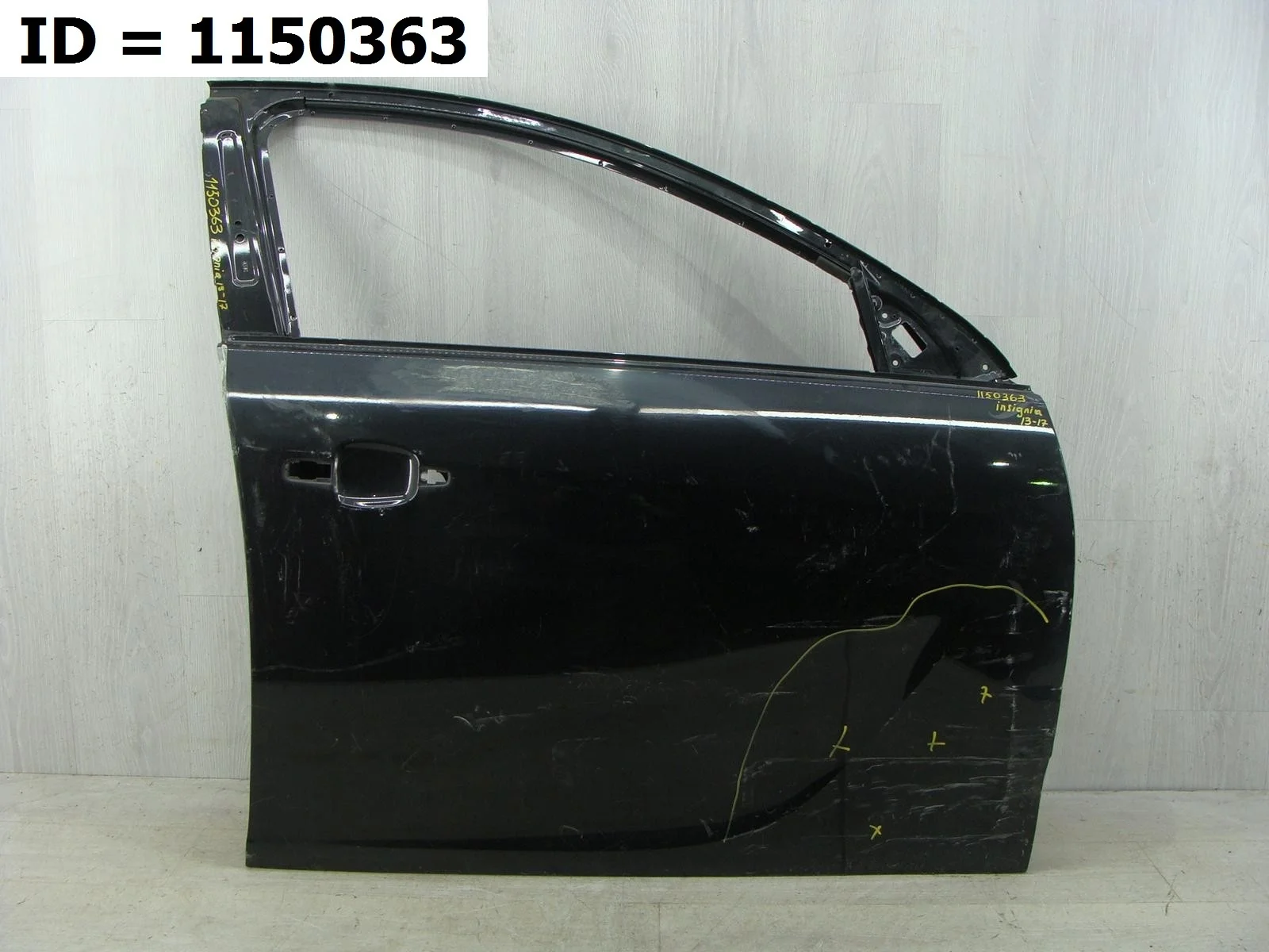 Дверь передняя правая Opel INSIGNIA 1, A 09 G09 Передний Правый  39062234 2008-2017 (контрактная запчасть)