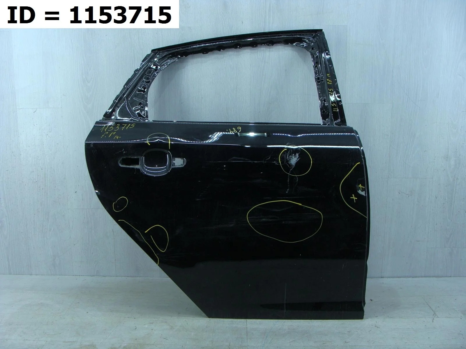 Дверь задняя правая Ford FOCUS 3, DYB MK3 BK BL BM CB8 Задний Правый  2172759 2010-2019 (контрактная запчасть)