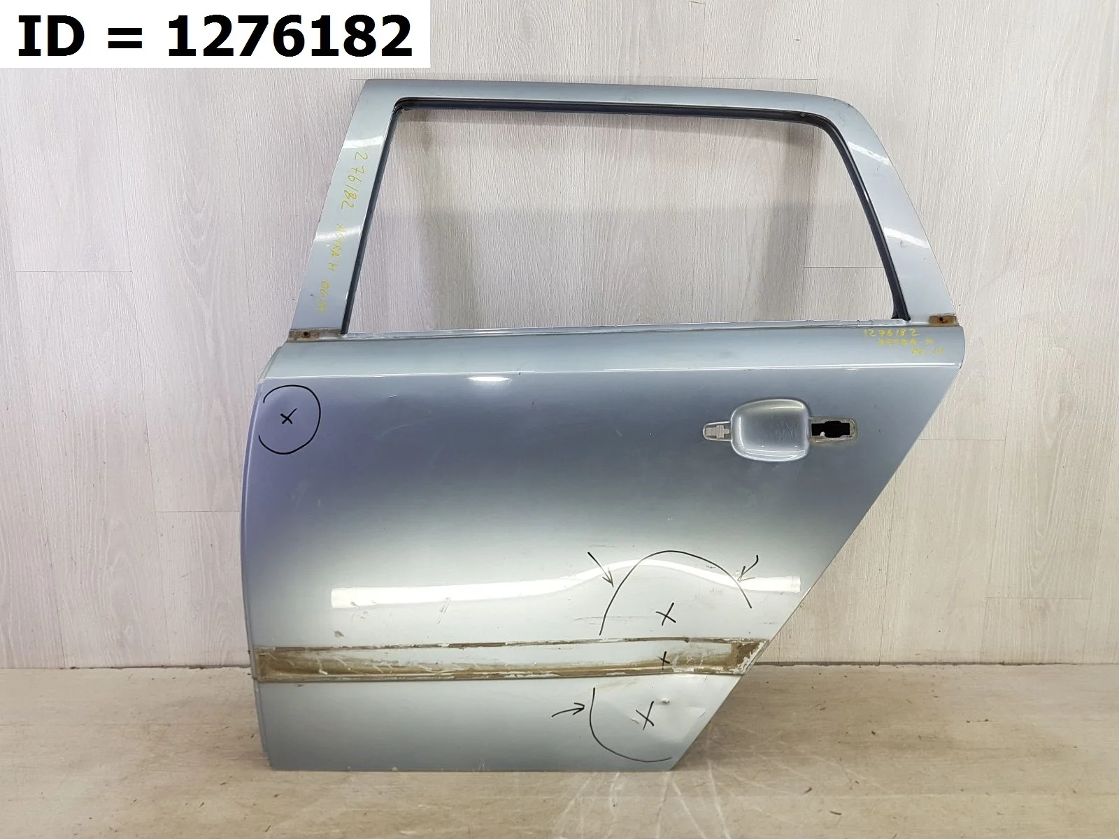Дверь задняя левая Opel Astra 3, H L35 L48 L69 Задний Левый  13168045 2004-2014 (контрактная запчасть)