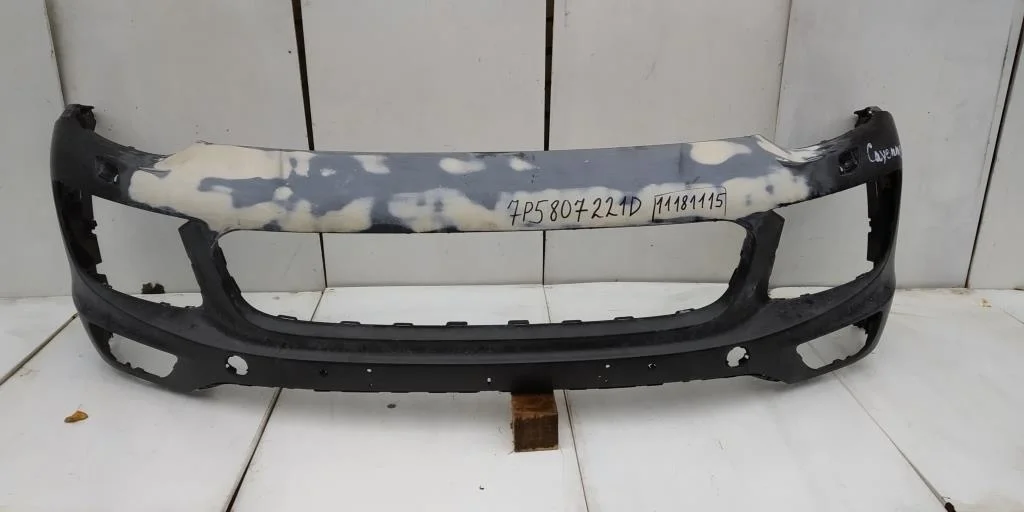 бампер передний PORSCHE CAYENNE 2  958, 92A    ПОРШЕ   КАЕН   КАЙЕН   Передний  7P5807221D 2010-2018 (контрактная запчасть)