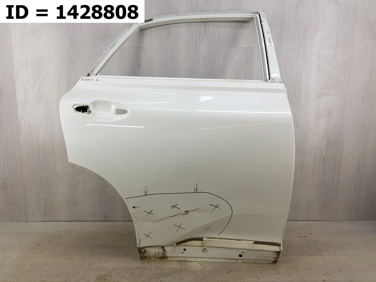 Дверь задняя правая Lexus RX 3, AGL10 GGL15 GGL10 GYL15 Задний Правый  6700348130 2008-2015 (контрактная запчасть)