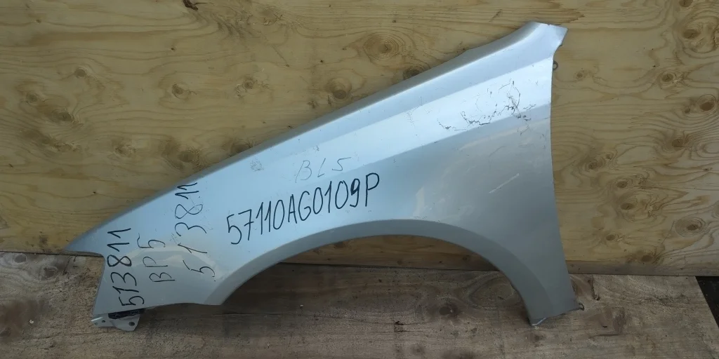 крыло переднее левое SUBARU LEGACY 4, BP BP5   СУБАРУ   ЛЕГАСИ   Передний Левый  57110AG0109P 2003-2009 (контрактная запчасть)