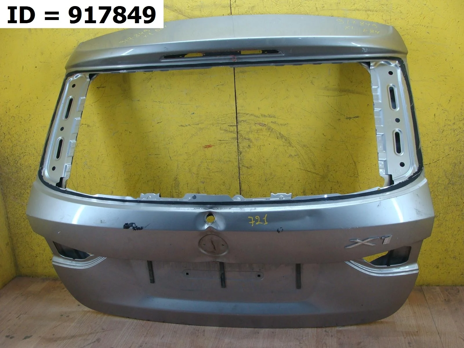 крышка багажника BMW X1 1, E84  41002993152 2009-2015 (контрактная запчасть)