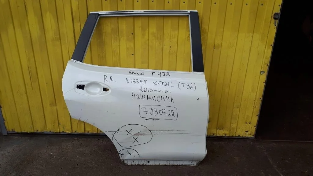 Дверь задняя правая NISSAN X TRAIL 3, T32 Задний Правый  H210M4CBMA 2013-2022 (контрактная запчасть)