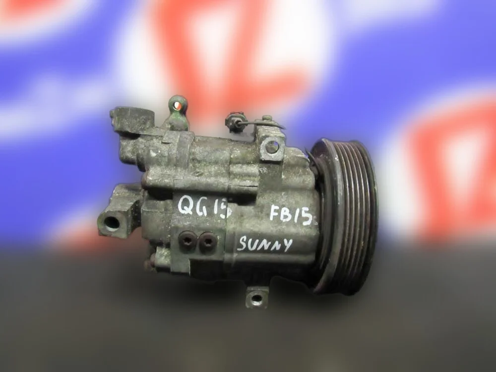 компрессор кондиционера NISSAN SUNNY 9, B15   НИССАН   САННИ   ПУЛЬСАР   PULSAR    92600-WE410 1998-2004 (контрактная запчасть)