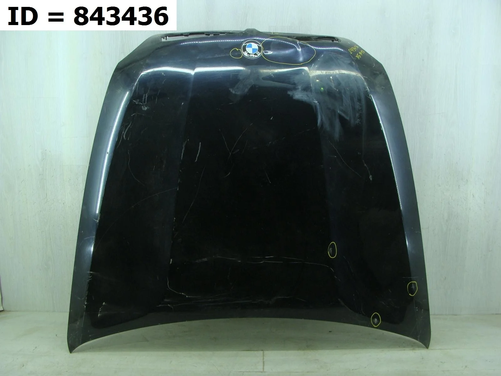 капот BMW X5 2, E70   БМВ   Х5    41617486754 2006-2013 (контрактная запчасть)