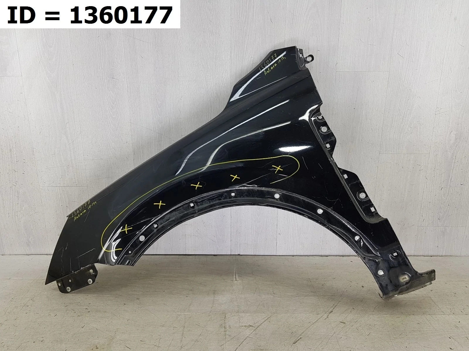 крыло переднее левое Opel ANTARA 1, L07 C105 C145 Передний Левый  95930052 2006-2015 (контрактная запчасть)