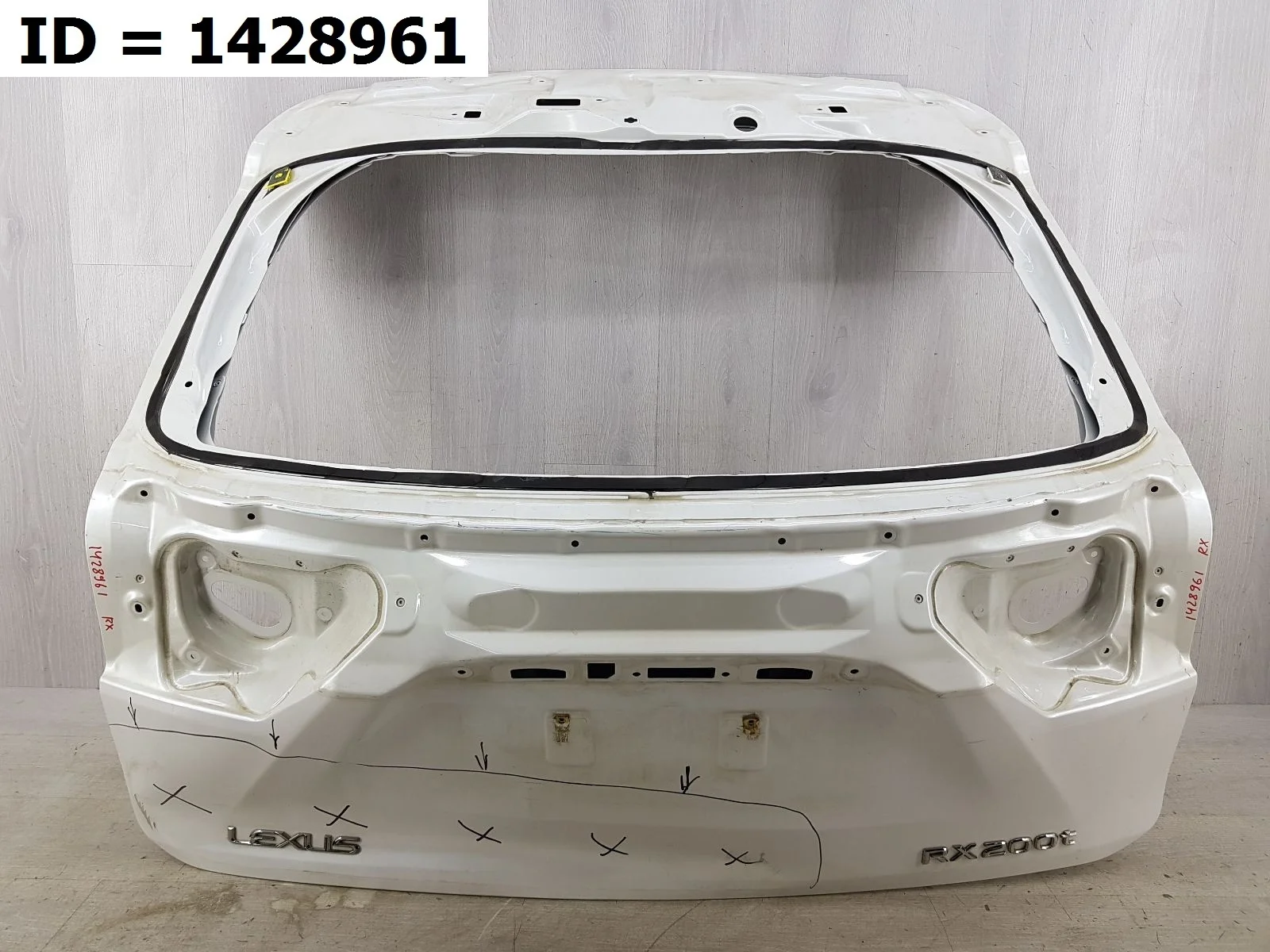 крышка багажника Lexus RX 4, AL20 AGL20W AGL25W GGL25 GYL25  6700548730 2015-2024 (контрактная запчасть)