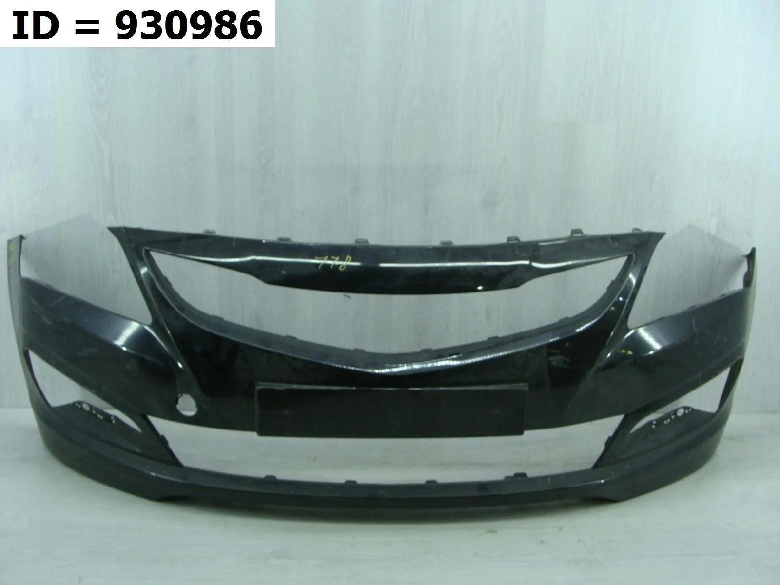 бампер передний Hyundai SOLARIS 1  RB  Передний  865114L500 2010-2017 (контрактная запчасть)