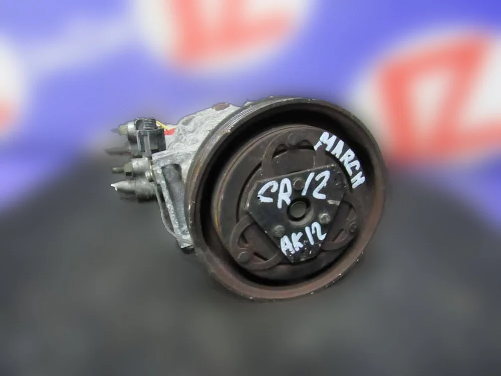 компрессор кондиционера NISSAN MARCH 3, AK12   НИССАН   МАРЧ   МИКРА   MICRA    92600-AX010 2002-2010 (контрактная запчасть)